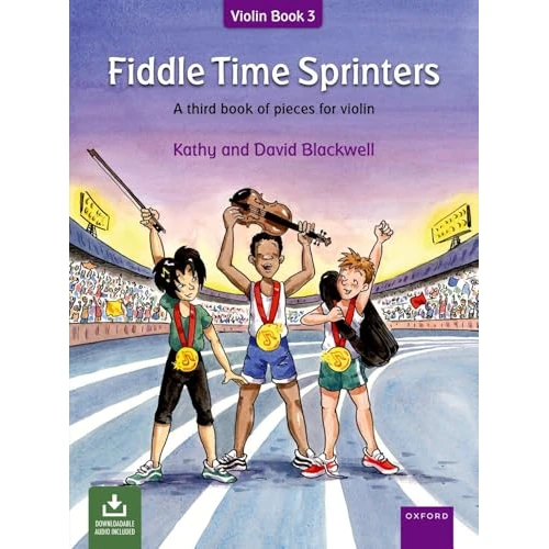 Fiddle time sprinters 3 - revised version + enregistrements en ligne - violon: A third book of pieces for violin