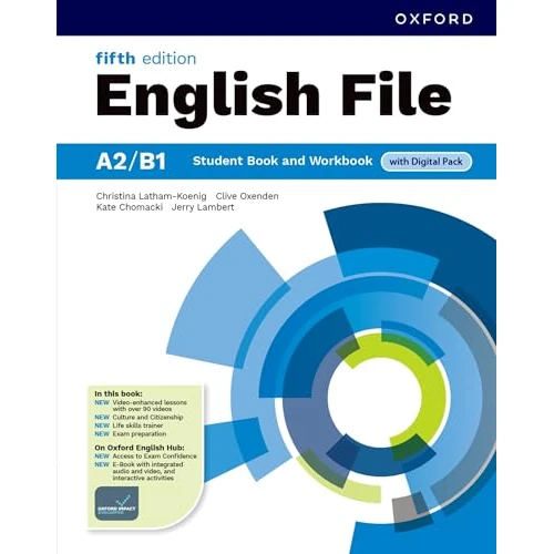 Offerta a tempo: English file. A2/B1. With Student's book, Workbook. With Digital pack. Per le Scuole superiori. Con e-book. Con espansione online - 8% da 34.00 € a 31.45 €