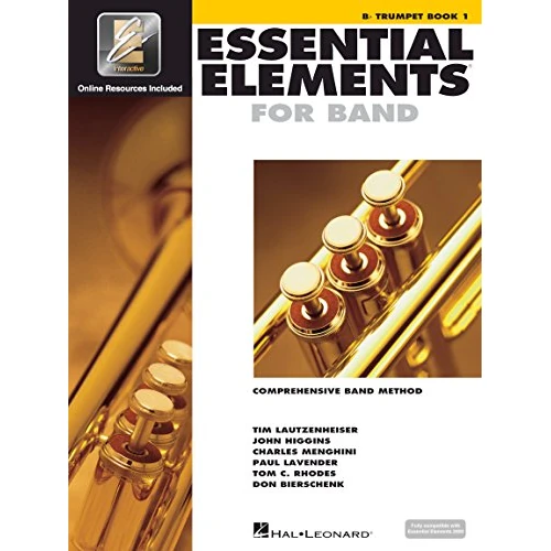 Essential Elements for Band - BB Trumpet Book 1 with Eei [With CDROM] [Lingua inglese]