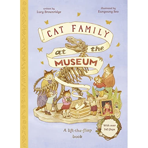 Cat Family at The Museum: A Lift-the-Flap Book with over 140 Flaps (2)