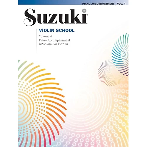 Suzuki Violin School Piano Accompaniment, Volume 4 (Revised) (The Suzuki Method Core Materials, 4, Band 4)