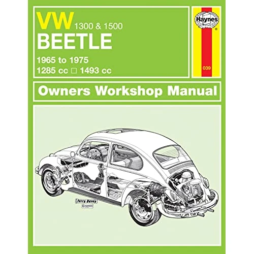 VW Beetle 1300 & 1500 (65 - 75) Haynes Repair Manual