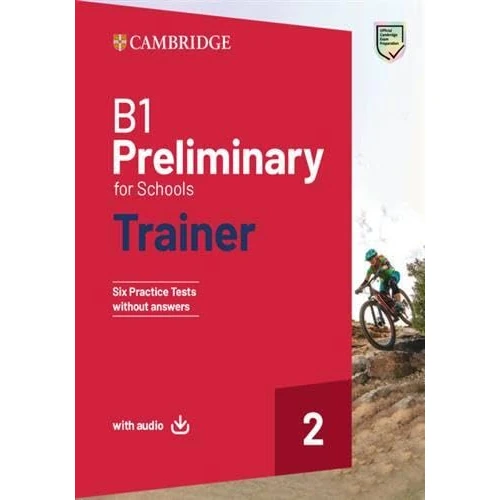 Limited-time offer: B1 Preliminary for Schools Trainer 2 without Answers with Audio from 21.98 £ to 21.98 £ (save 0.00%)