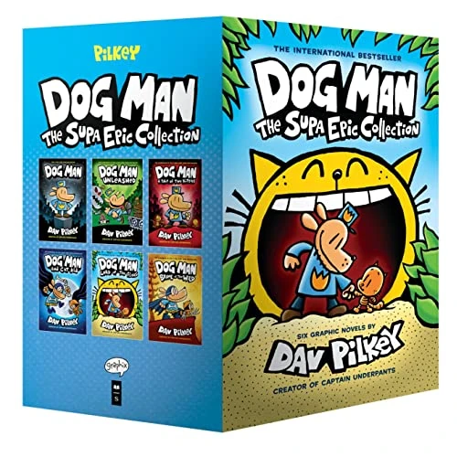 Dog Man 1-6: The Supa Epic Collection: From the Creator of Captain Underpants