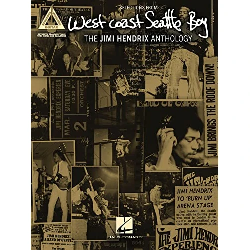 Zeitlich begrenztes Angebot: West Coast Seattle Boy: The Jimi Hendrix Anthology: Songbook für Gitarre (Guitar Recorded Versions) von 37.50 € auf 14.00 € (63% Rabatt)
