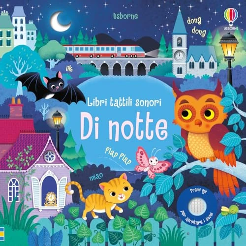 Libri tattili sonori - Di notte