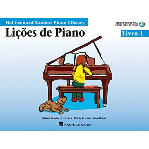 Zeitlich begrenztes Angebot: Piano Lessons, Book 1 - Portuguese Edition: Hal Leonard Student Piano Library: Hal Leonard Student Piano Library - Includes Downloadable Audio von 15.99 € auf 5.00 € (69% Rabatt)