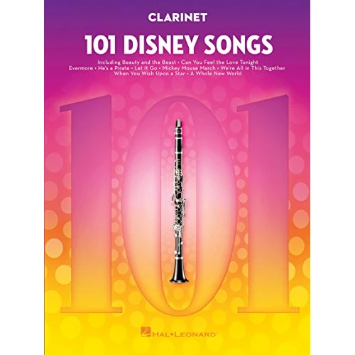 Oferta limitowana: 101 disney songs for clarinette z 79.65 zł na 79.65 zł (oszczędź 0.00%)