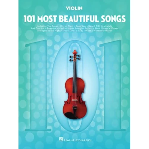 Offre limitee: 101 Most Beautiful Songs - Violon de 24.99 EUR a 19.35 EUR (economie 23%)
