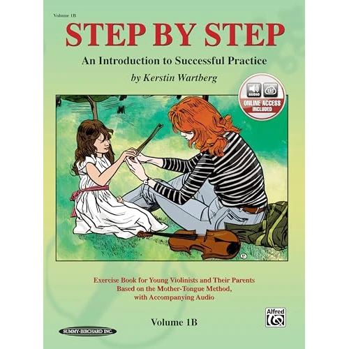 Step by step 1b + cd (violon): An Introduction to Successful Practice for Violin