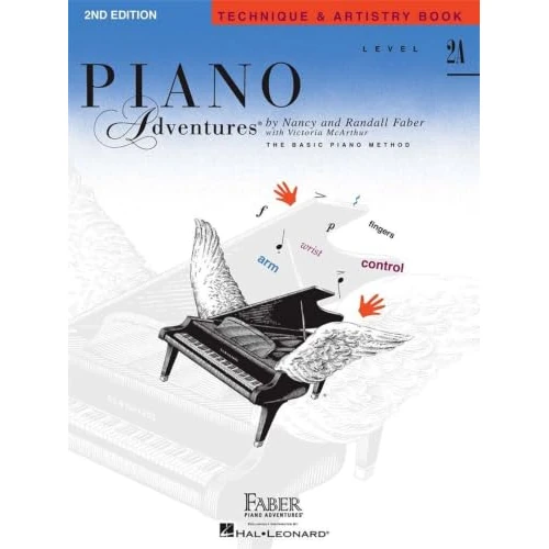 Limited-time offer: Piano Adventures: Technique and Artistry - Level 2A, 2nd Edition | Piano Sheet Music Songbook with Coordination and Scale Exercises for Expressive Playing | Faber Piano Book for Kids and Students from $8.99 to $8.99 (save 0.00%)