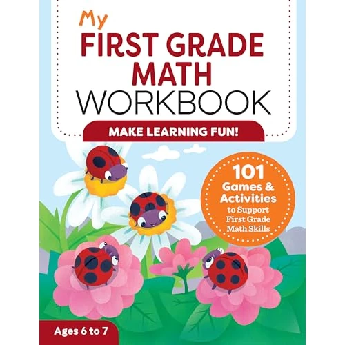 Offerta a tempo: My First Grade Math Workbook: 101 Games & Activities to Support First Grade Math Skills - 60% da 35.87 € a 14.50 €