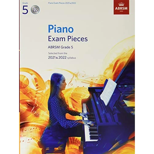 Zeitlich begrenztes Angebot: Piano Exam Pieces 2021 & 2022, ABRSM Grade 5, with CD: Selected from the 2021 & 2022 syllabus (ABRSM Exam Pieces) von 27.94 € auf 22.13 € (21% Rabatt)
