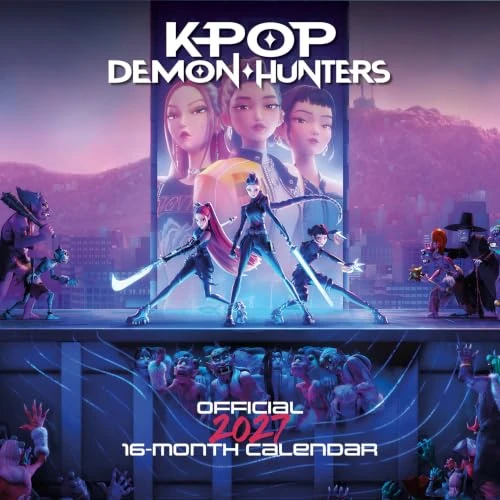 Offerta a tempo: Grupo Erik KPop Demon Hunters Calendario 2027 da Muro - 0.00% da 10.90 € a 10.90 €