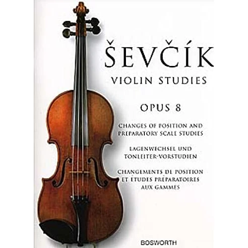 Tijdelijke aanbieding: Otakar sevcik : violin studies opus 8 - changements de position et etudes preparatoires aux gammes: Changes of Position and Preparatory Scale Studies van 19.43 EUR naar 19.43 EUR (korting 0%)