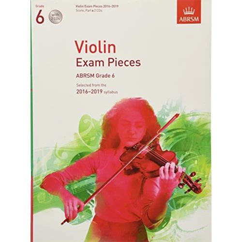Oferta ograniczona: Abrsm: violin exam pieces 2016-2019 - grade 6 (score, part & 2 cds) +cd: Selected from the 2016-2019 syllabus z 135.00 PLN na 135.00 PLN (zniżka 0%)