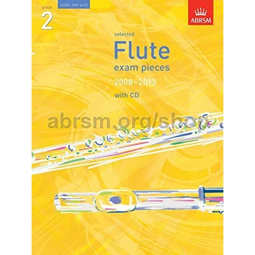 Offerta a tempo: Selected Flute Exam Pieces 2008-2013, Grade 2 Score, Part & CD - 77% da 21.75 € a 5.00 €