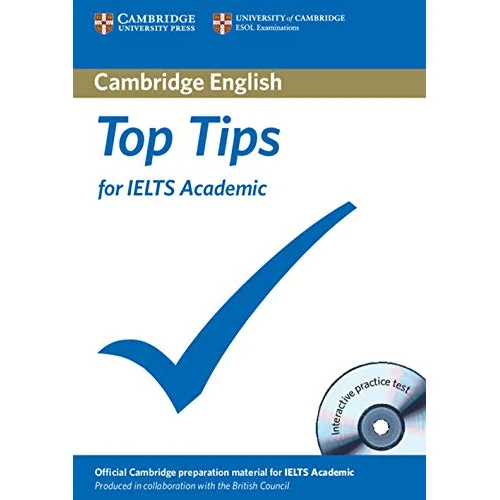 Begrenztes Angebot: Top Tips for IELTS Academic Paperback with CD-ROM von 23.90 EUR auf 6.97 EUR (Rabatt 70%)