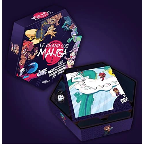 Offre limitee: Boîte à Quiz Manga de 35.00 EUR a 19.79 EUR (economie 43%)