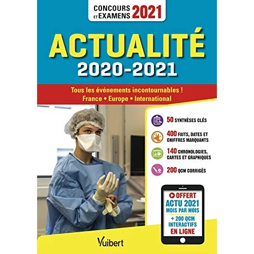 Oferta ograniczona: Actualité 2020-2021: Concours et examens z 171.76 EUR na 171.76 EUR (znizka 0%)