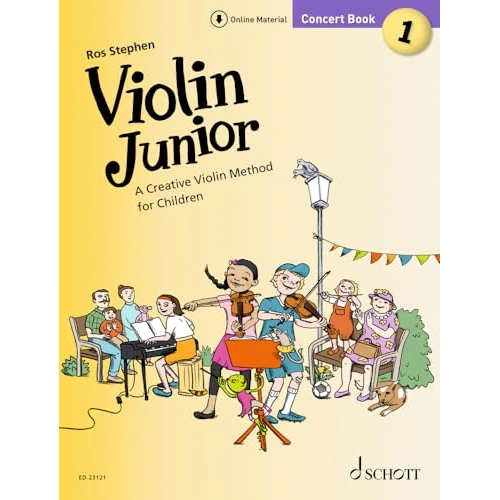 Offre limitée : Stephen: Violin Junior: Concert Book 1 - a Creative Violin Method for Children Book With Media Online de 15.45 EUR à 15.45 EUR (remise 0%)