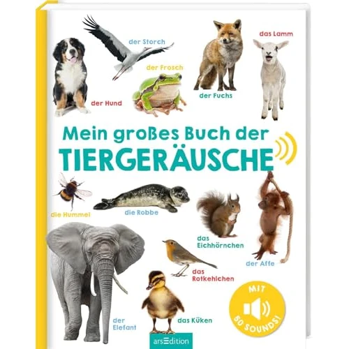 Oferta limitada: Mein großes Buch der Tiergeräusche de 36.87 € a 16.62 € (ahorro 55%)
