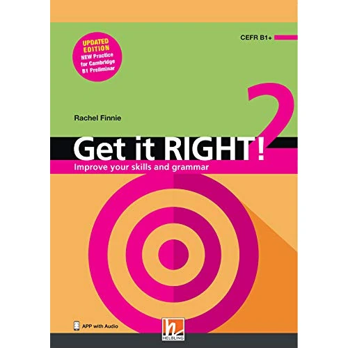 Offerta a tempo: Get it right ! Improve your skills and grammar. Level 2. Student's book. Per le Scuole superiori! Con app - 4% da 13.30 € a 12.82 €