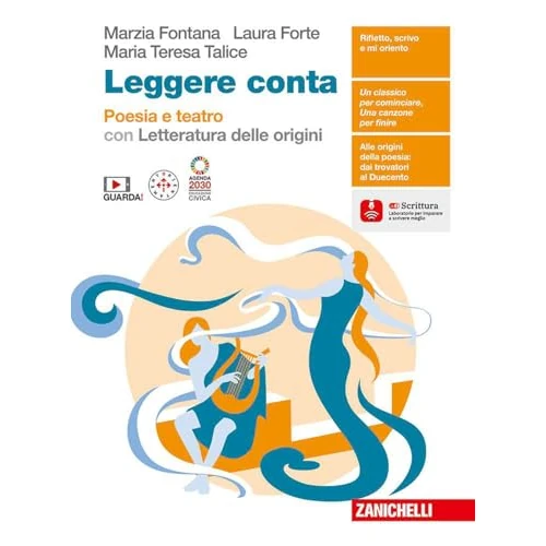 Limited-time offer: Leggere conta. Poesia e teatro con letteratura delle origini. Per le Scuole superiori. Con espansione online from 20.39 £ to 20.39 £ (save 0.00%)