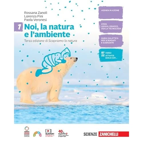 Offerta a tempo: Noi, la natura e l'ambiente. Per la Scuola media. Con Contenuto digitale (fornito elettronicamente) (Vol. 1) - 13% da 18.72 € a 16.24 €