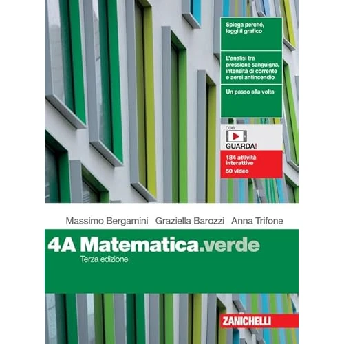 Offre limitée : Matematica.verde. Per le Scuole superiori. Con e-book. Con espansione online (Vol. 4A-4B) de 41.60 € à 41.60 € (0.00% de remise)