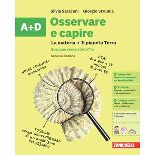 Offerta a tempo: Osservare e capire. Le scienze. Ediz. verde. Confezione compatta AD+BC. Per la Scuola media - 15% da 37.50 € a 31.88 €