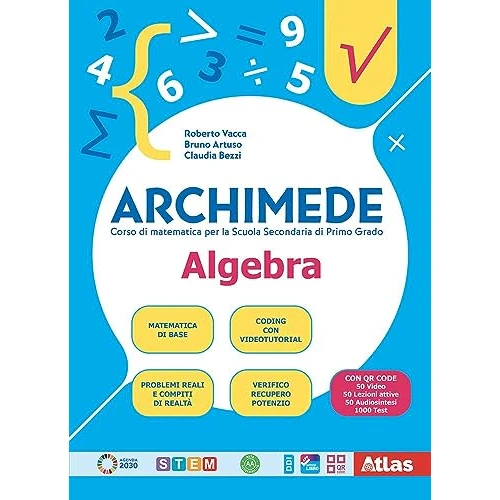 Tijdelijke aanbieding: Archimede. Algebra. Geometria. Laboratorio. Per la Scuola media. Con e-book. Con espansione online (Vol. 3) van 32.21 € naar 32.21 € (0.00% korting)