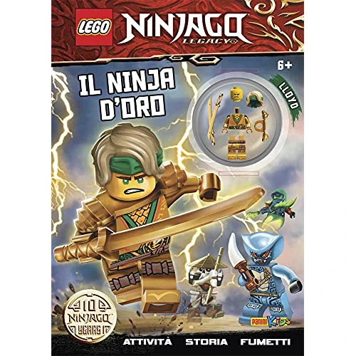 Offerta a tempo: Il ninja d'oro. Lego Ninjago. Legacy. Con Giocattolo - 15% da 7.90 € a 6.71 €