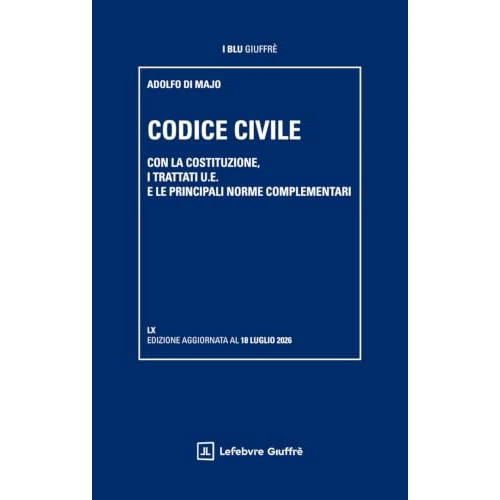 Offerta a tempo: Codice civile. Con la Costituzione, i trattati U.E. e le principali norme complementari - 5% da 30.00 € a 28.50 €