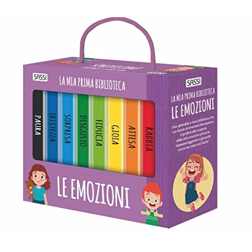 Offerta a tempo: Le emozioni. La mia prima biblioteca. Ediz. a colori - 16% da 16.05 € a 13.52 €
