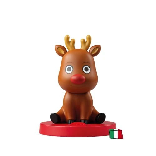 FABA Personaggio Sonoro Il Natale di Rudolph - Storie Sonore - Giocattolo, Contenuti Educativi, Versione Italiana, Bambini 0+ anni