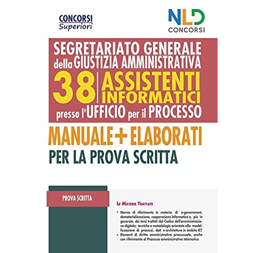 Concorso 38 assistenti informatici per l'Ufficio del Processo