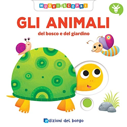 Offerta a tempo: Gli animali del bosco e del giardino. Ediz. a colori - 5% da 9.90 € a 9.40 €