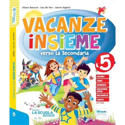 Offerta a tempo: Vacanze insieme verso la Secondaria. Quaderno classe 5ª - 0.00% da 8.00 € a 8.00 €