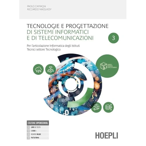 Offre limitée : Tecnologie e progettazione di sistemi informatici e di telecomunicazioni. Per l'articolazione informatica degli Ist. tecnici settore tecnologico. Per ... industriali. Con e-book. Con ... (Vol. 3) de 30.60 € à 30.60 € (0.00% de remise)