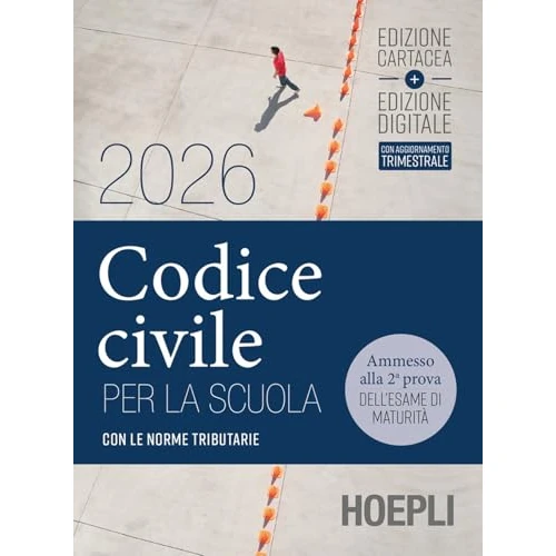 Oferta limitada: Codice civile per la scuola 2026. Con le norme tributarie. Per le Scuole superiori de 24.90 € a 24.90 € (ahorro 0.00%)