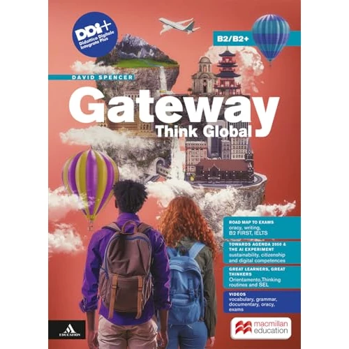 Offerta a tempo: Gateway think global. Volume B2/B2+. With Road maps to exams. Per le Scuole superiori. Con e-book. Con espansione online - 15% da 33.60 € a 28.56 €