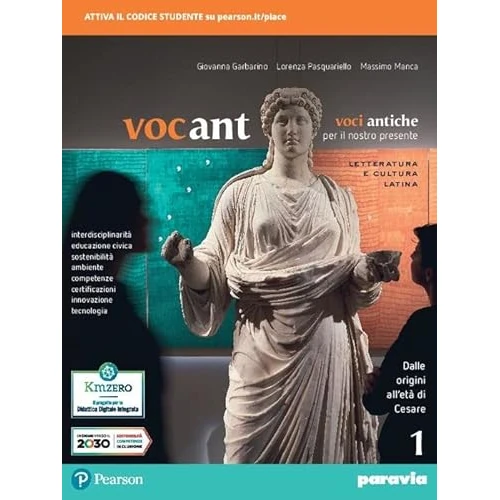 Offerta a tempo: Vocant. Voci antiche per il nostro presente. Letteratura e cultura latina. Per i Licei e gli Ist. magistrali. Con e-book. Con espansione online (Vol. 1) - 11% da 22.23 € a 19.89 €
