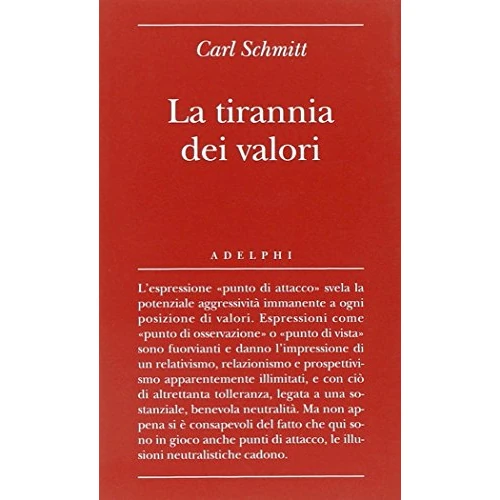 La tirannia dei valori