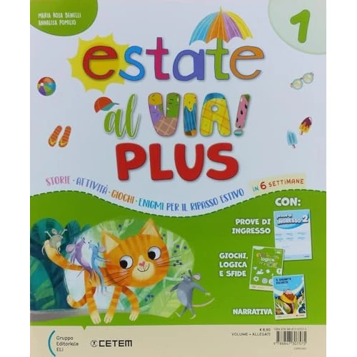Offerta a tempo: Estate al via. Plus. Per la Scuola elementare (Vol. 1) - 5% da 8.90 € a 8.45 €