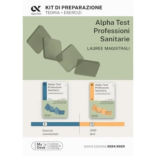 Alpha Test Professioni Sanitarie Lauree magistrali 2026-2027. Kit di preparazione. Con simulatore online (TestUniversitari)