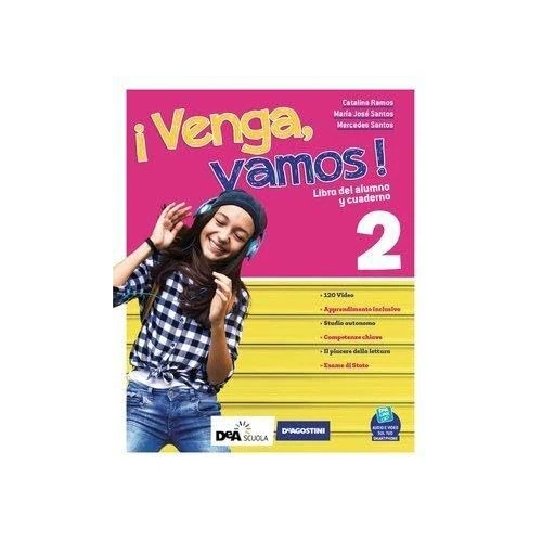 Offre limitée : ¡Venga, vamos! Libro del alumno y cuaderno. Per la Scuola media. Con e-book. Con espansione online. Con DVD-ROM (Vol. 2) de 21.16 € à 21.16 € (0.00% de remise)