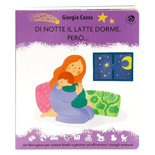 Offerta a tempo: Di notte il latte dorme, però... Un libro pieno di coccole per affrontare i risvegli notturni. Ediz. illustrata - 5% da 14.90 € a 14.15 €