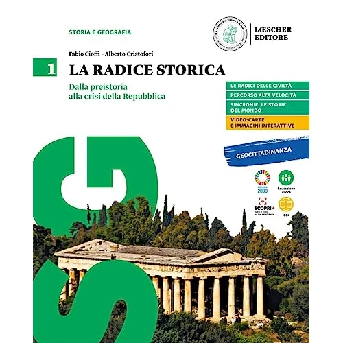 Offerta a tempo: La radice storica. Con atlante. Corso di storia e geografia. Per le Scuole superiori. Con e-book. Con espansione online (Vol. 1) - 12% da 28.21 € a 24.82 €