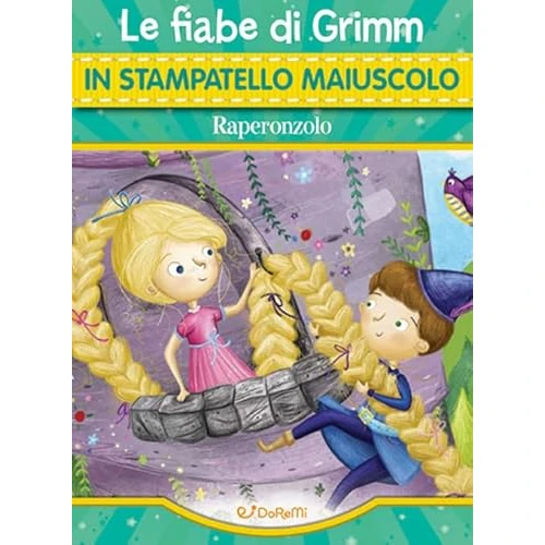 Tijdelijke aanbieding: Raperonzolo. Le fiabe di Grimm in stampatello maiuscolo. Ediz. a colori van 5.90 EUR naar 3.38 EUR (korting 43%)